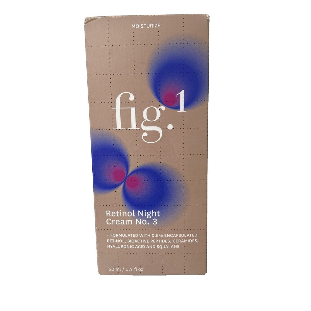 Fig.1 Retinol Night Cream No. 3 (0.6% Encapsulated Retinol & Peptides 1.7 Fl oz